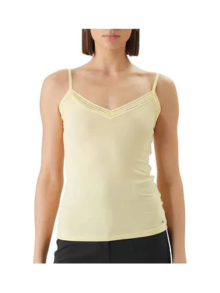 Débardeur Jaune Clair Femme Morgan Barba 1