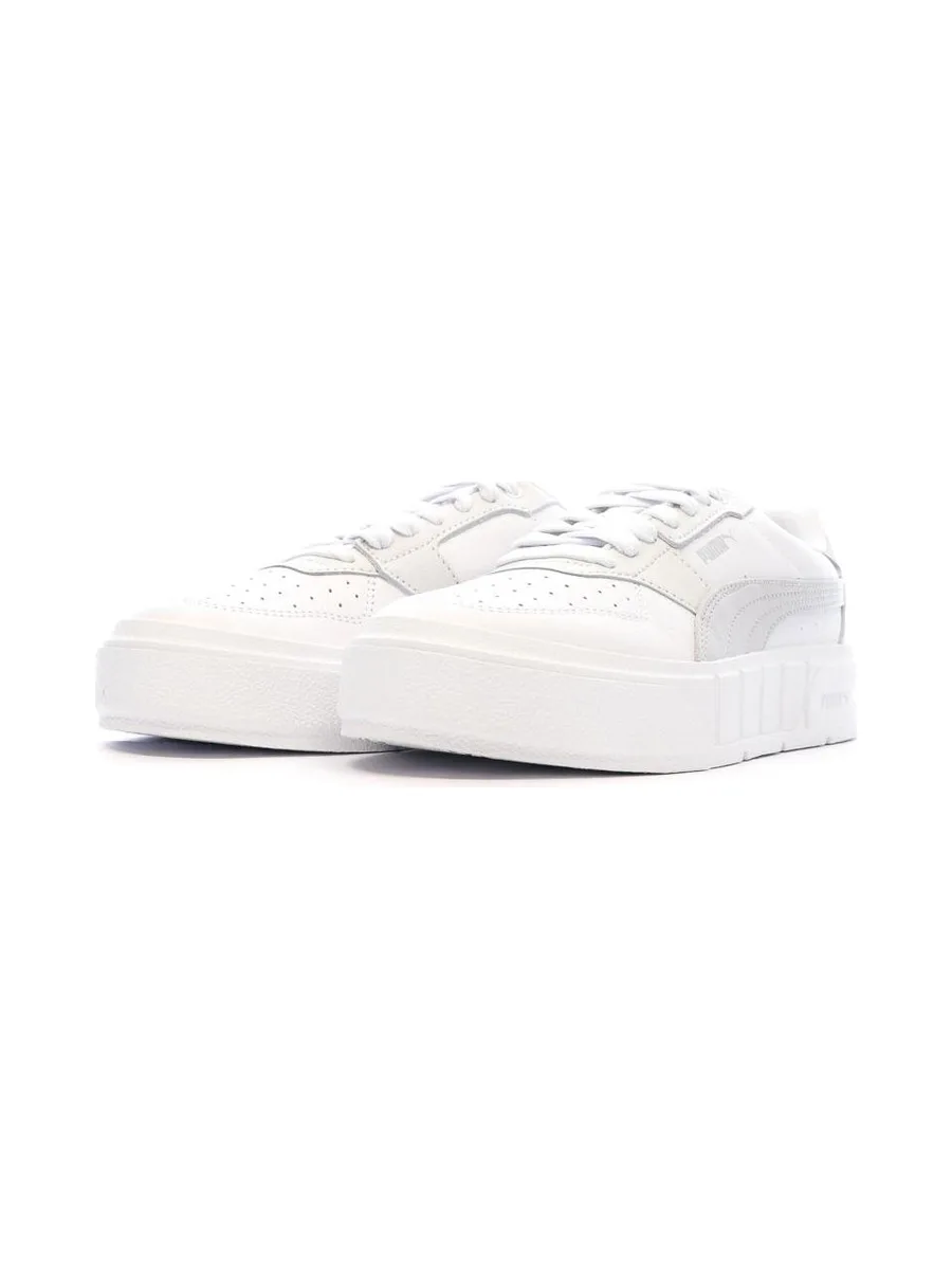 Baskets Blanches/Grises Femme Puma Cali 7