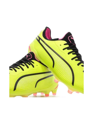 Chaussures de Foot Jaunes Homme Puma King Ultimate FG/AG 7