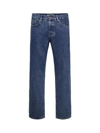 Jean Straight Bleu Foncé Homme Only & Sons Edge 1