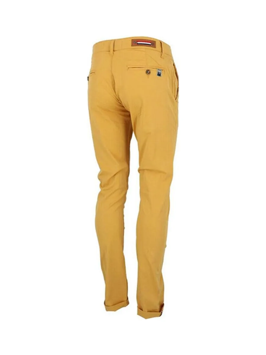 Chino Jaune Moutarde Homme La Maison Blaggio Tenali 3