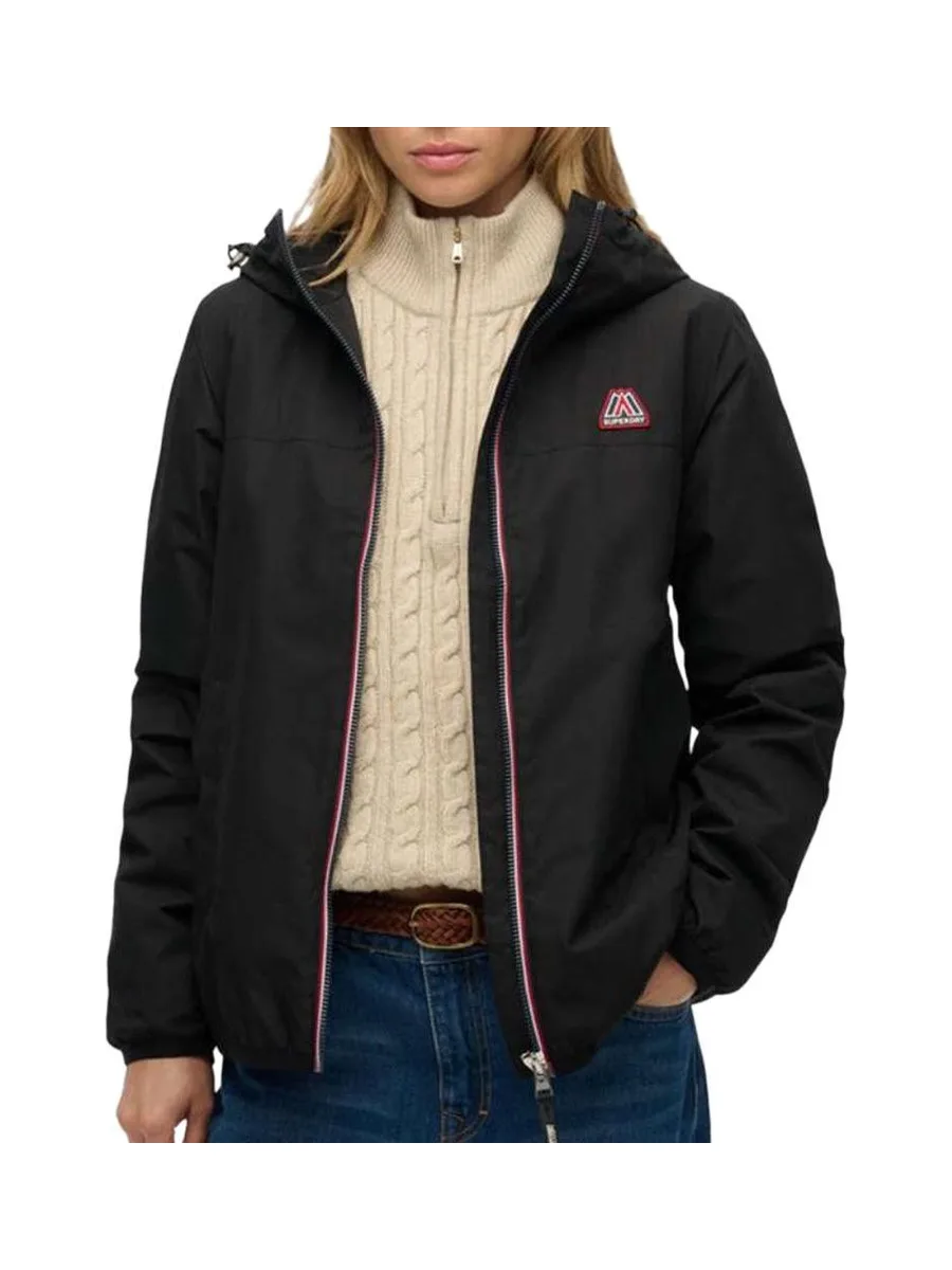 Veste de Pluie Noire Femme Superdry Essential Tri Windbreaker 2