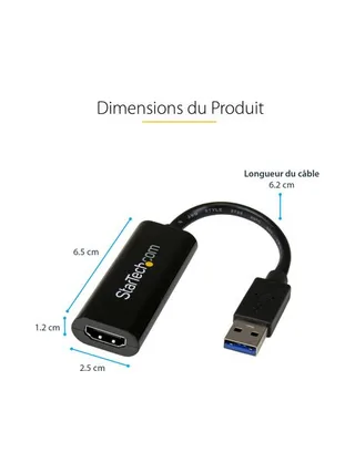 Slim USB 3.0 to HDMI External Video Card 8