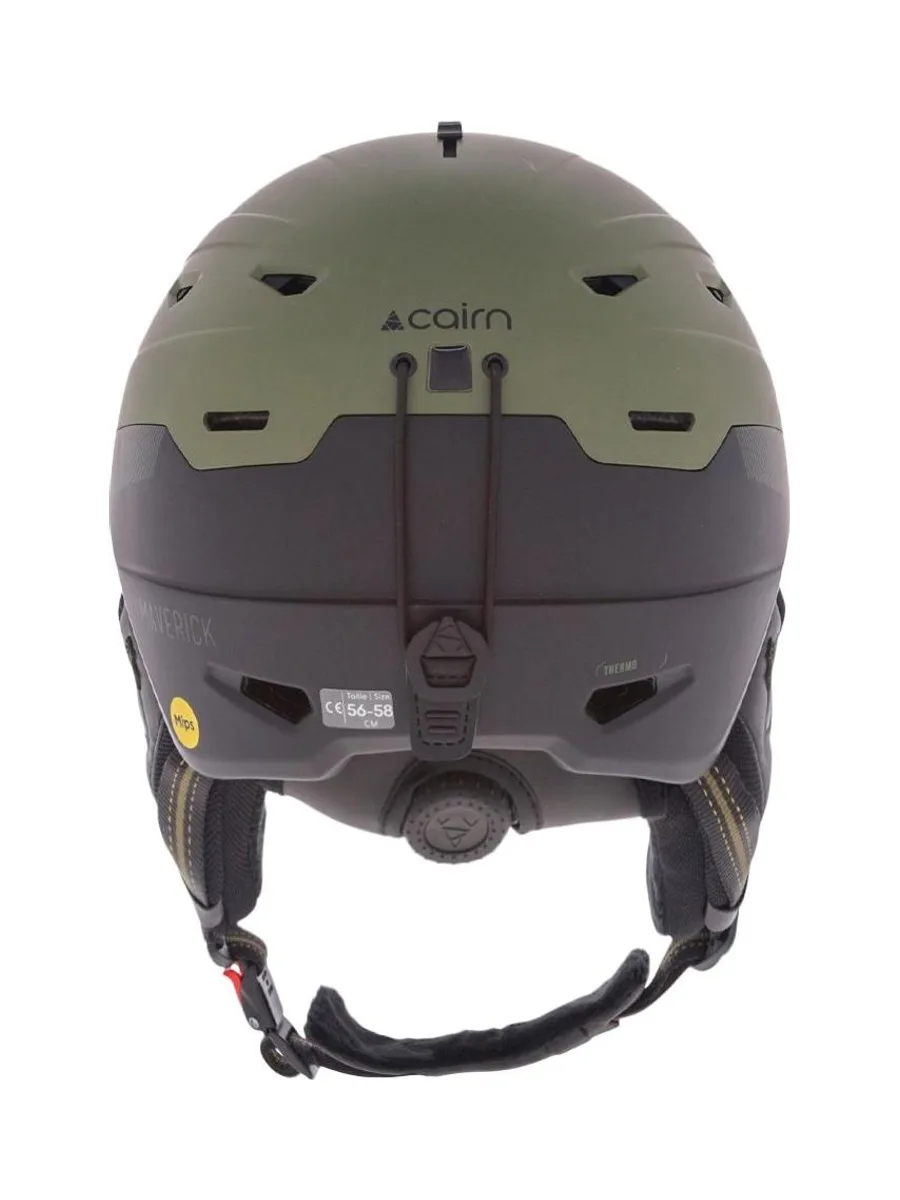 Casque de Ski Kaki Mixte Cairn Maverick Mips 4