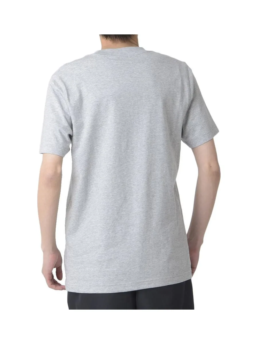 T-shirt Gris Homme New Balance Stacked Logo 3