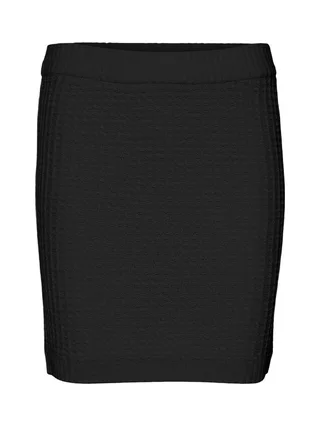 Jupe en Maille Noire Femme Vero Moda Omega 3