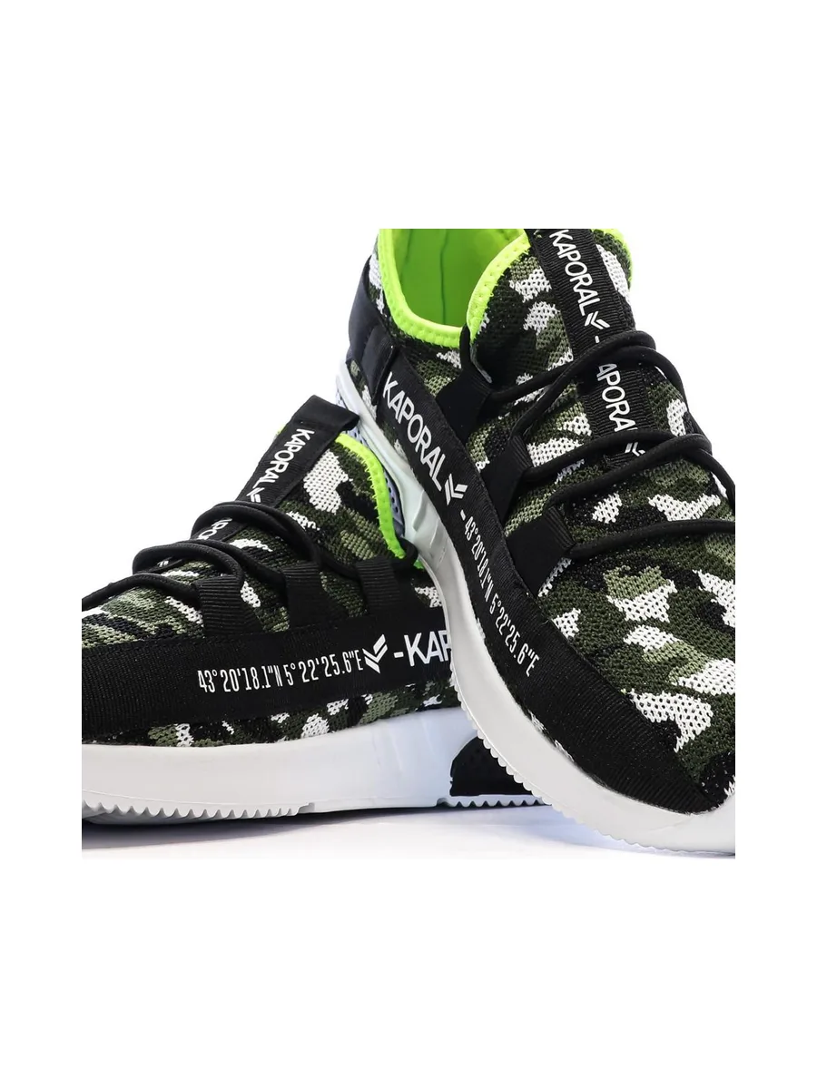 Baskets Grises Homme Kaporal Camo 8