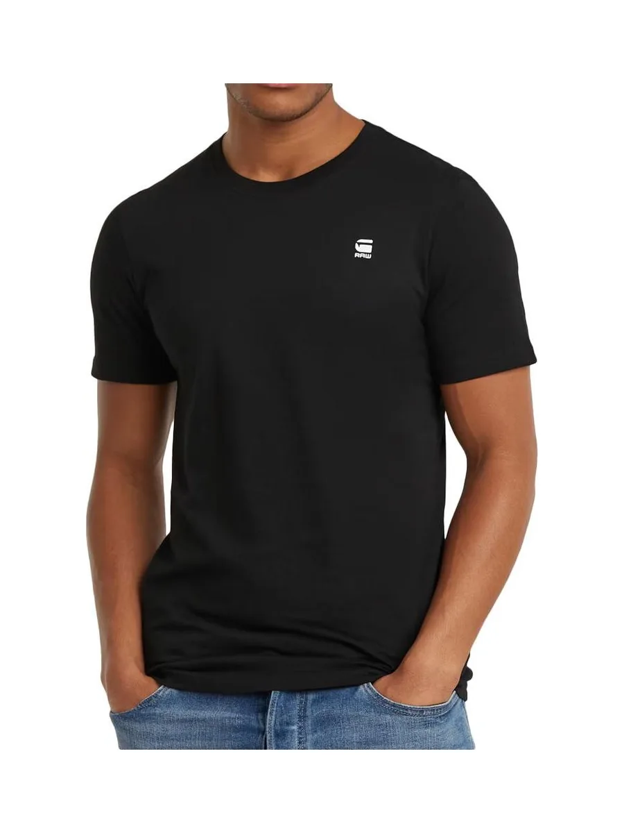 T-shirt Noir/Blanc Homme G-Star Raw D25949 DGR 2