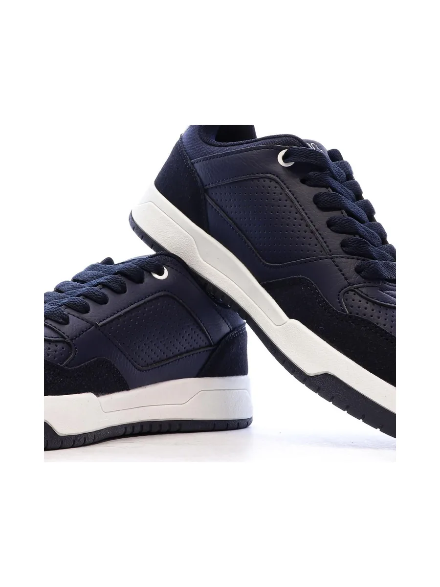 Baskets Marine Garçon Kappa Logo Manis 8