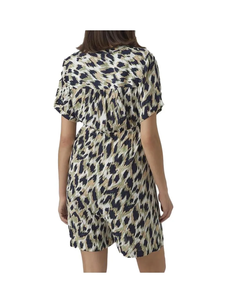Combishort de Grossesse Vert/Marine Femme Vero Moda Marternity Menny 3
