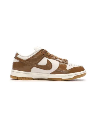 Baskets Blanches/Marrons Femme Nike Dunk Low 2