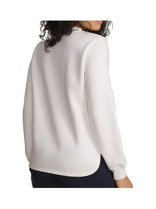Sweat Blanc Femme TBS HILDARON 2