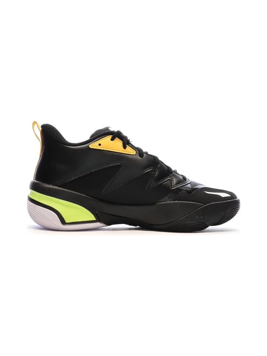 Chaussures de basketball Noires/Vertes Homme Puma Genetics 3
