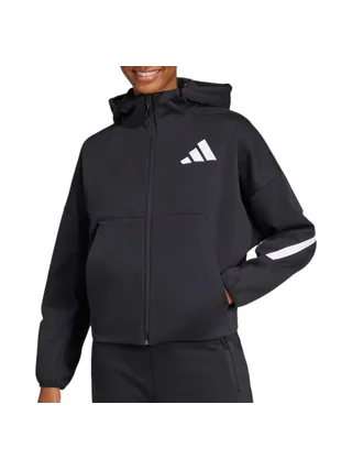 Sweat Noir Femme Adidas JC5392 1