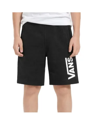 Short Noir Garçon Vans Logo 1