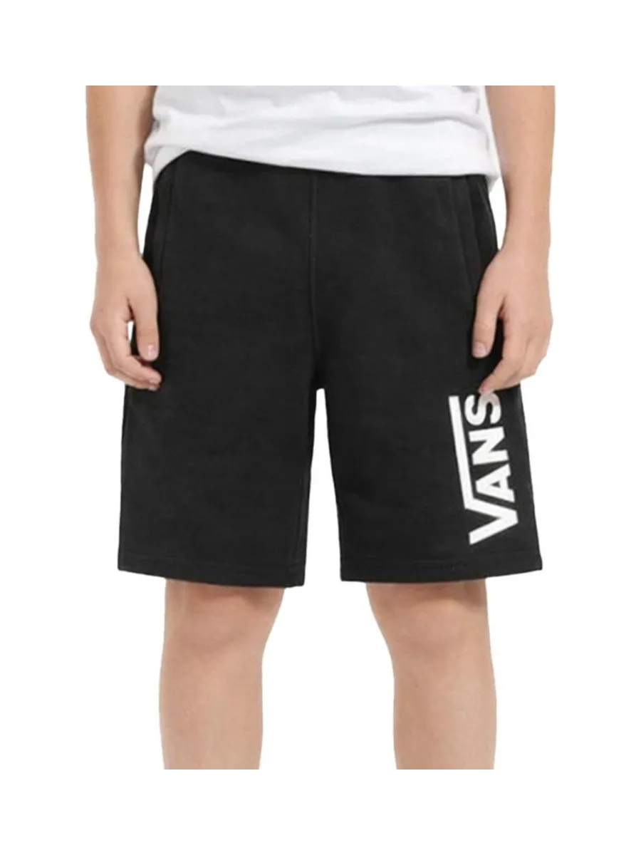 Short Noir Garçon Vans Logo 2