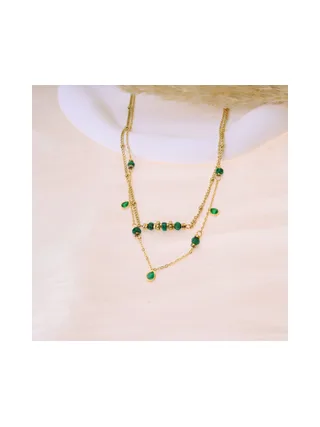 Collier Pamela - Vert 4