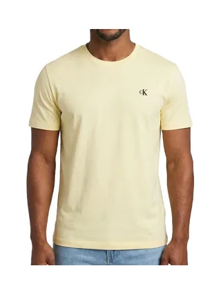 T-Shirt Jaune Homme Calvin Klein Jeans Classics 1