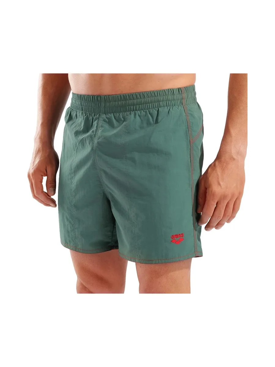 Short de bain Kaki/Rouge Homme Arena Bywayx 2
