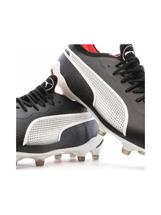 Chaussures de football Noire/Blanche Homme PumaKing Ultimate 7