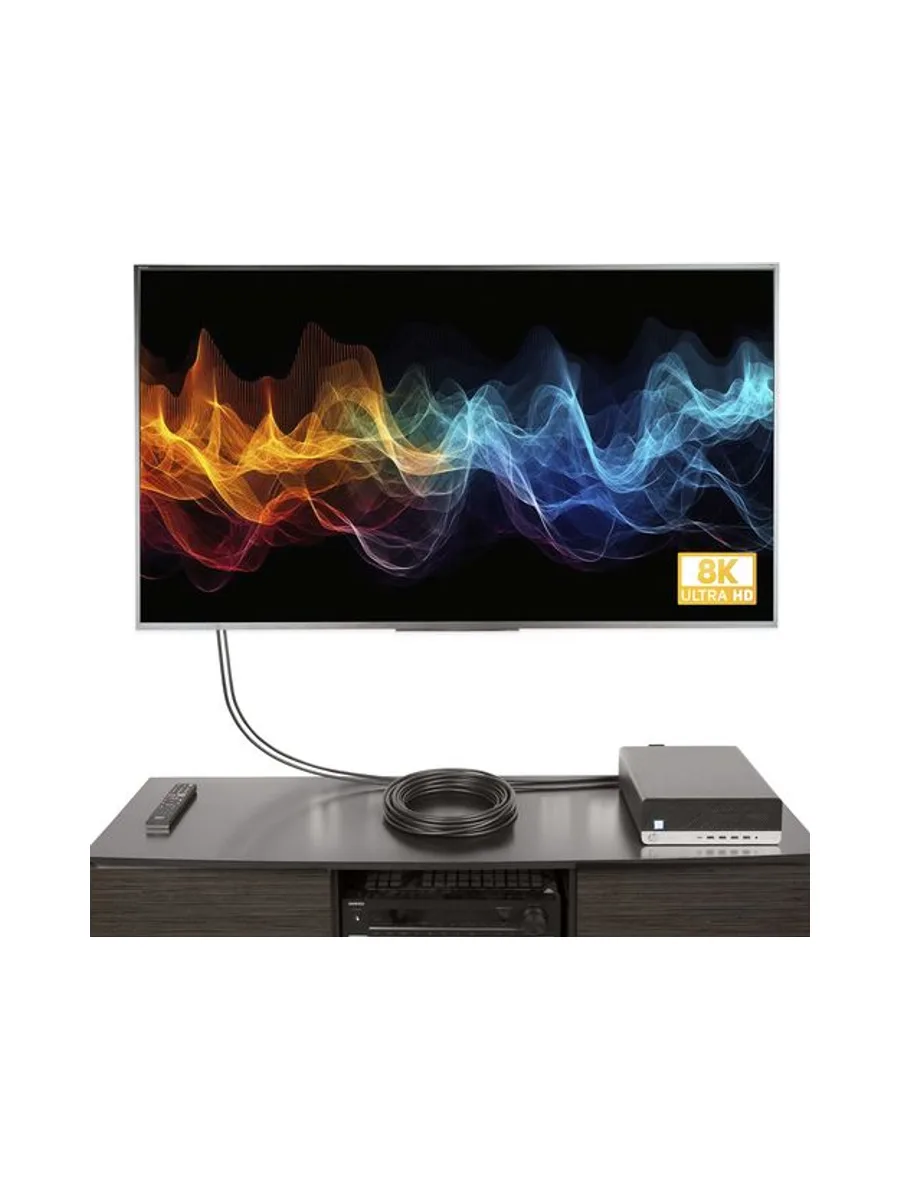 15m Active DisplayPort 1.4 Cable - 4K/8K 5
