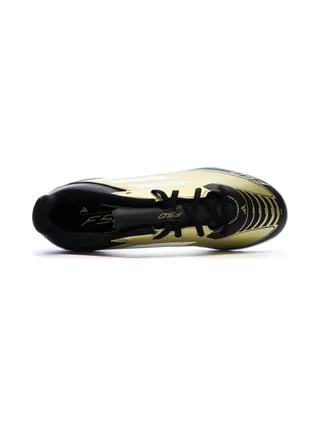 Chaussures de Foot Doré/Noir Homme Adidas F50 Club TF Messi 4