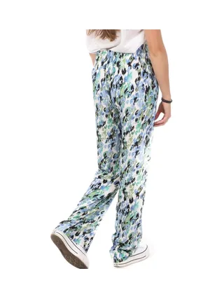 Pantalons Ample Vert/Bleu Femme Vero Moda Wide 2