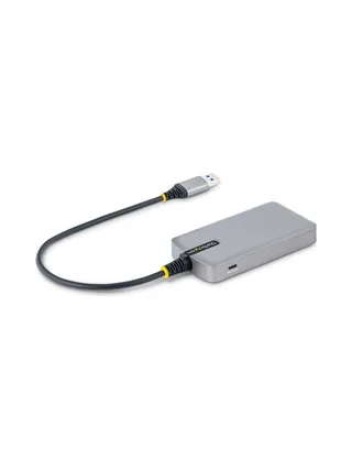 3-Port USB Hub w/GbE Ethernet Adapter 2