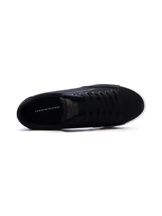 Baskets Noires Homme Tommy Hilfiger Vulc Core Rwb 4