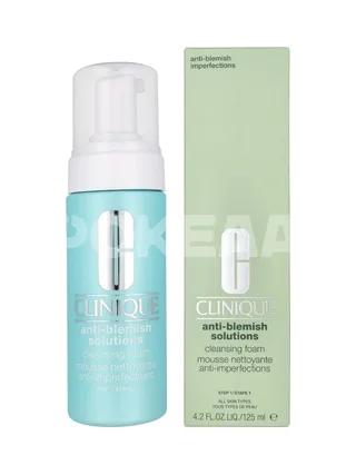 Clinique Anti-Blemish Solutions Cleansing Foam 125ml - All Skin Types 1