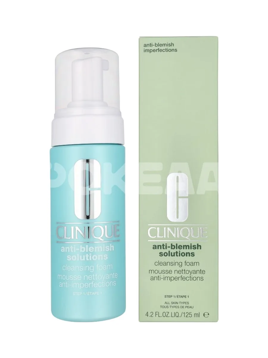 Clinique Anti-Blemish Solutions Cleansing Foam 125ml - All Skin Types 1