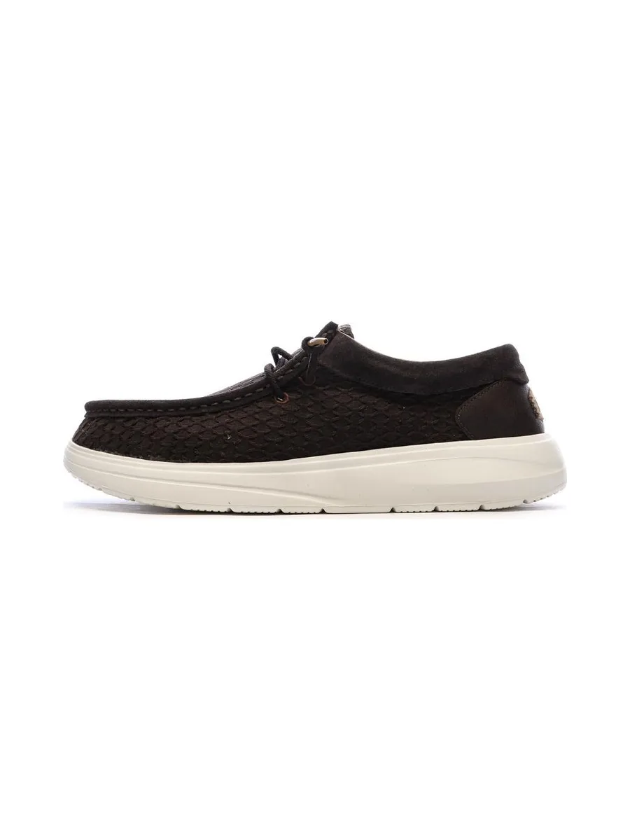 Chaussures Marron Homme Hey Dude Mole Brown 2