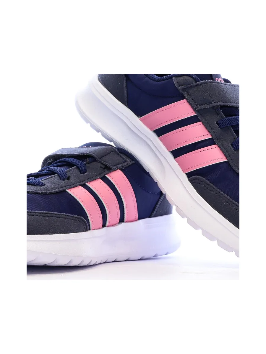 Baskets Marines/Roses Fille Adidas Run 70s 8