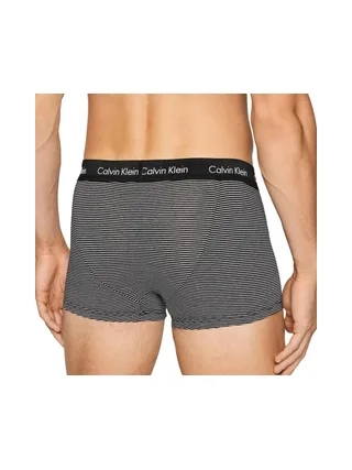 x3 Boxers Noir/Blanc Homme Calvin Klein Jeans Trunk 3