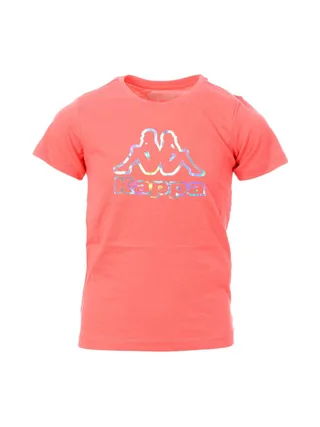 T-Shirt Rose Fille Kappa Kiepa 1