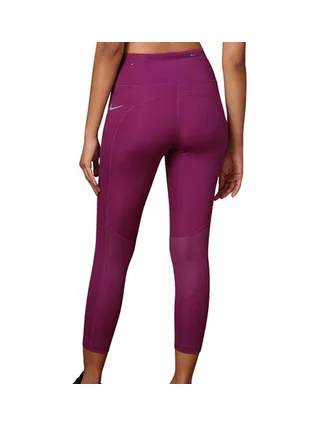 Legging Violet Femme Nike Fast Crop 2