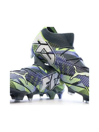 Chaussures de Foot Marines/Vertes Homme Puma Future 7 Ultimate FG/AG 7