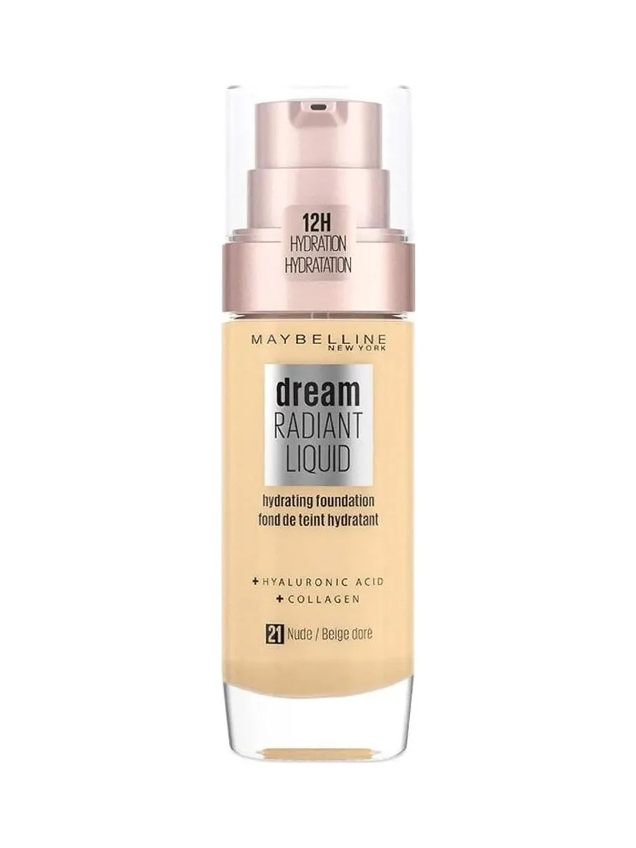Fond de teint Dream Radiant Liquid Gemey Maybelline 21 Beige Rosé 2
