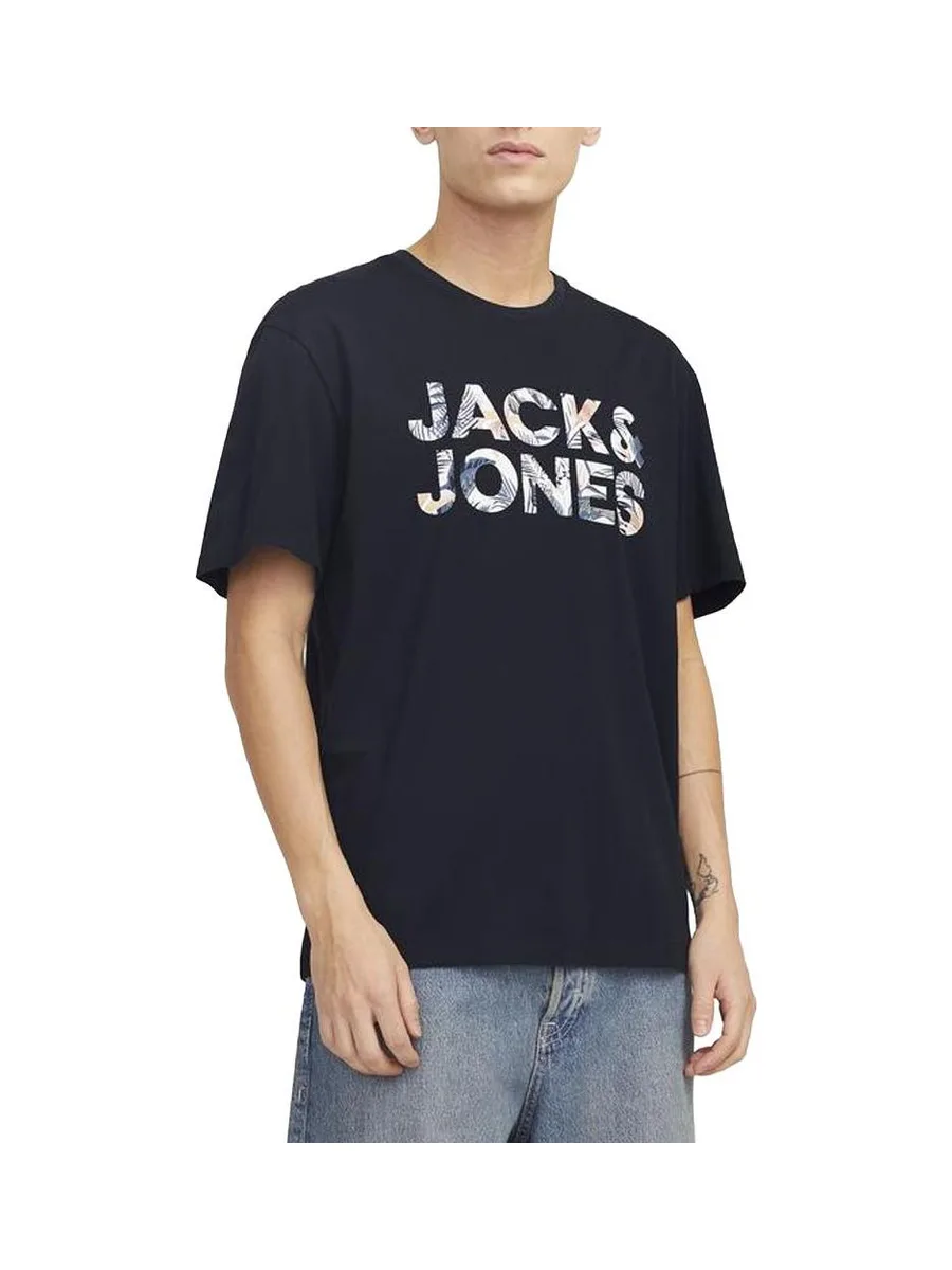 T-Shirt Noir Homme Jack & Jones Bryan 2