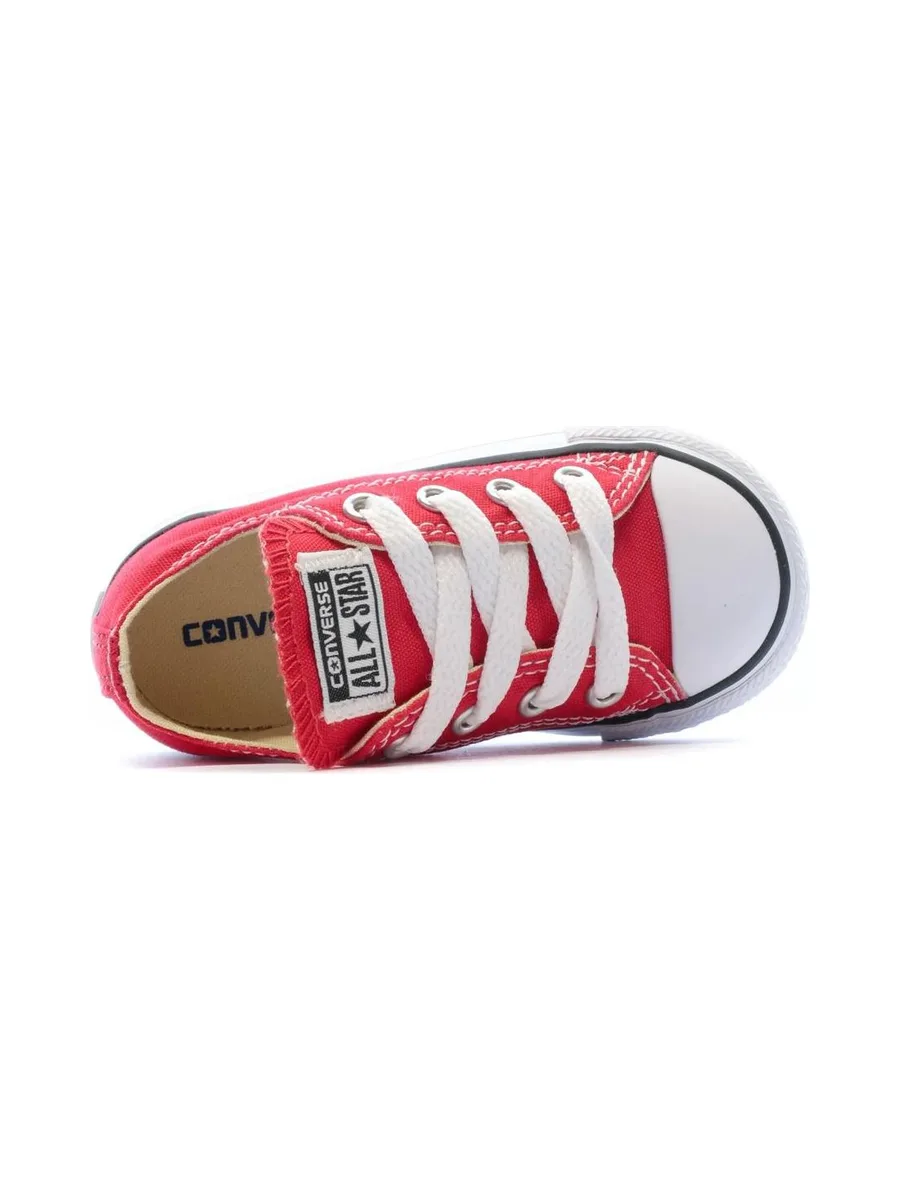 Baskets Rouge Bébé Converse All Star 7J236C 5