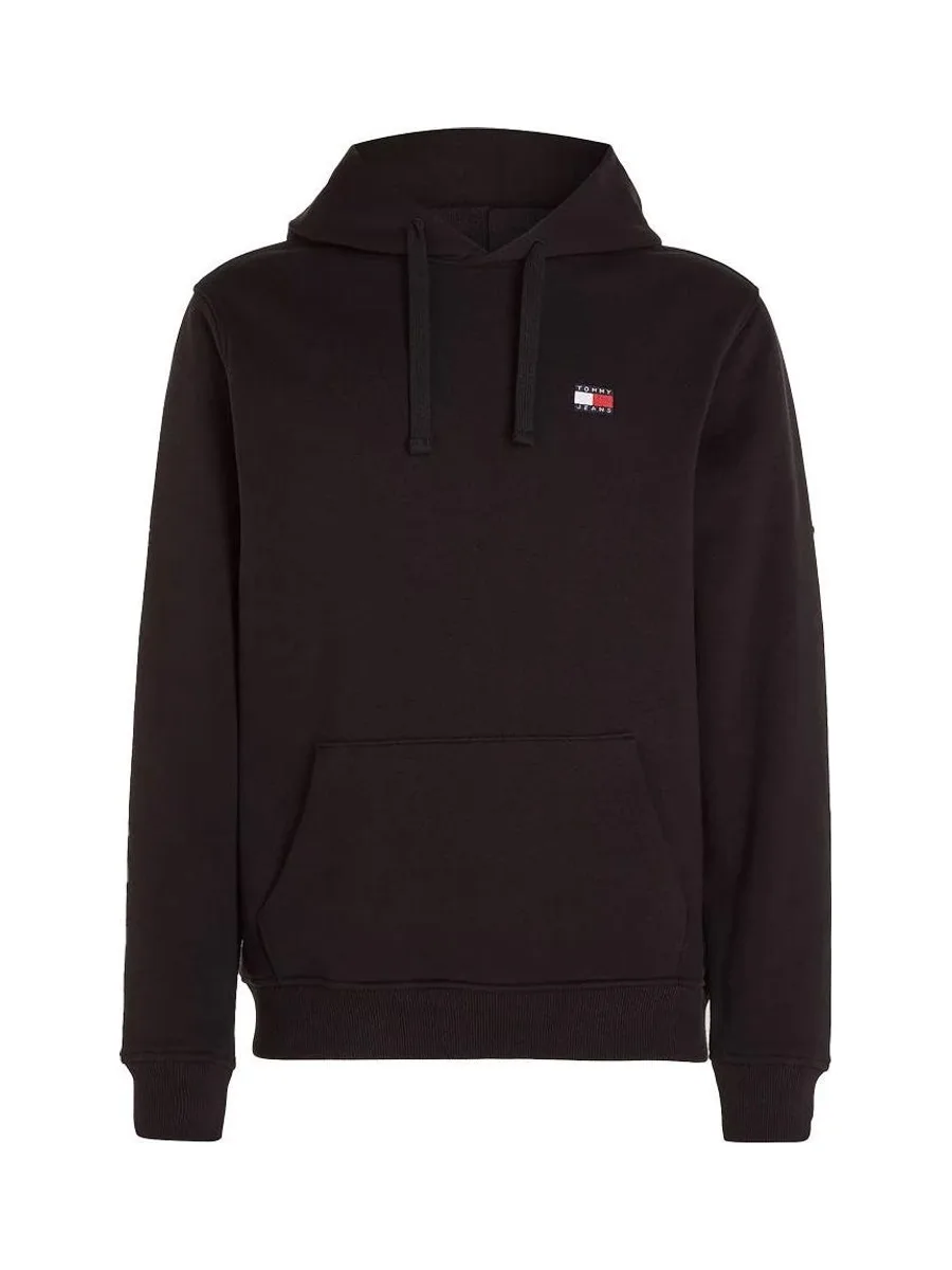 Sweat Noir Homme Tommy Hilfiger Badge DM0DM 3
