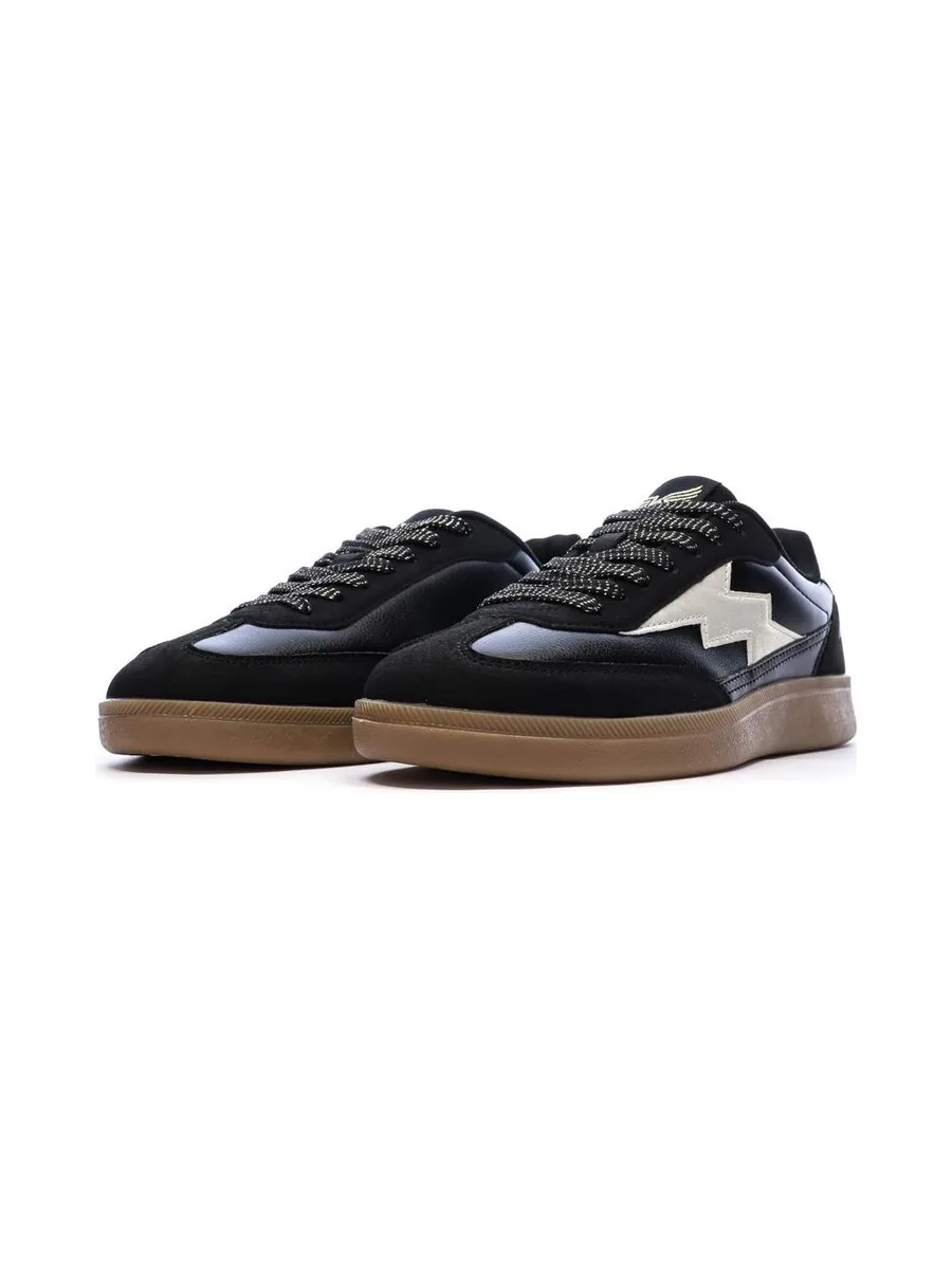 Baskets Noir Femme Kaporal Seven 7
