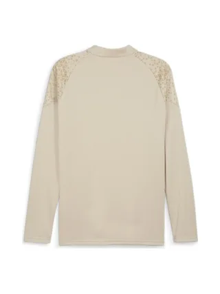 OM Sweat 1/4 zip Beige Homme Puma 2023/2024 2