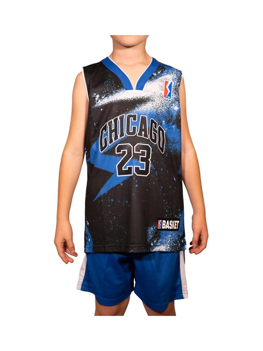 Ensemble Noir/Bleu Sport Zone Chicago 23 2