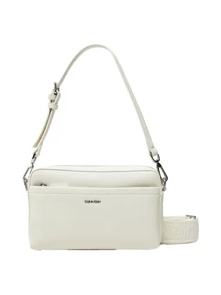 Sac à Main Ecru Femme Calvin Klein Jeans Ck Must Convertible 1