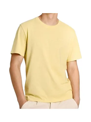 T-shirt Jaune Homme Pepe jeans Connor 1