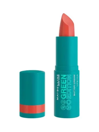 Green Edition Butter Cream Rouge à Lèvres Maybelline New York 007 Garden 1