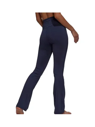 Jogging Marine Femme Adidas Studio Flared 2