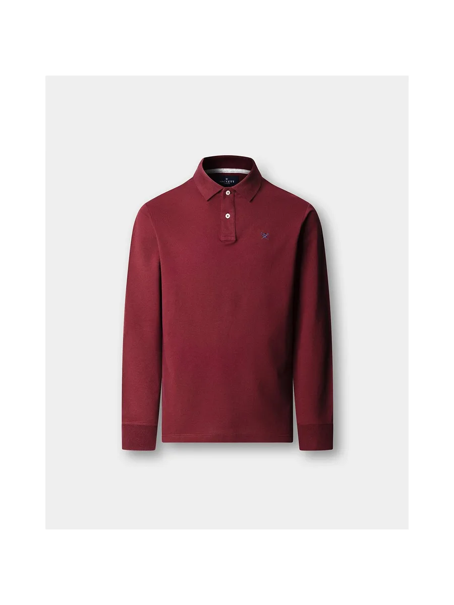 Polo HACKETT Slim Fit Logo Ls 6
