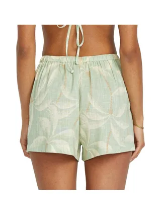 Short Vert Femme Billabong Sun Fade Prntd 2